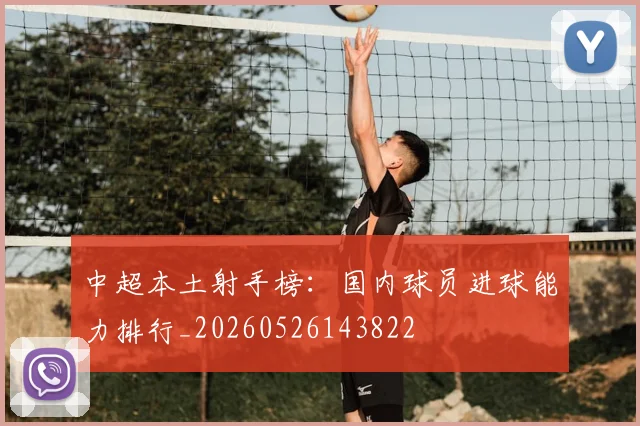 中超本土射手榜:国内球员进球能力排行_20260526143822